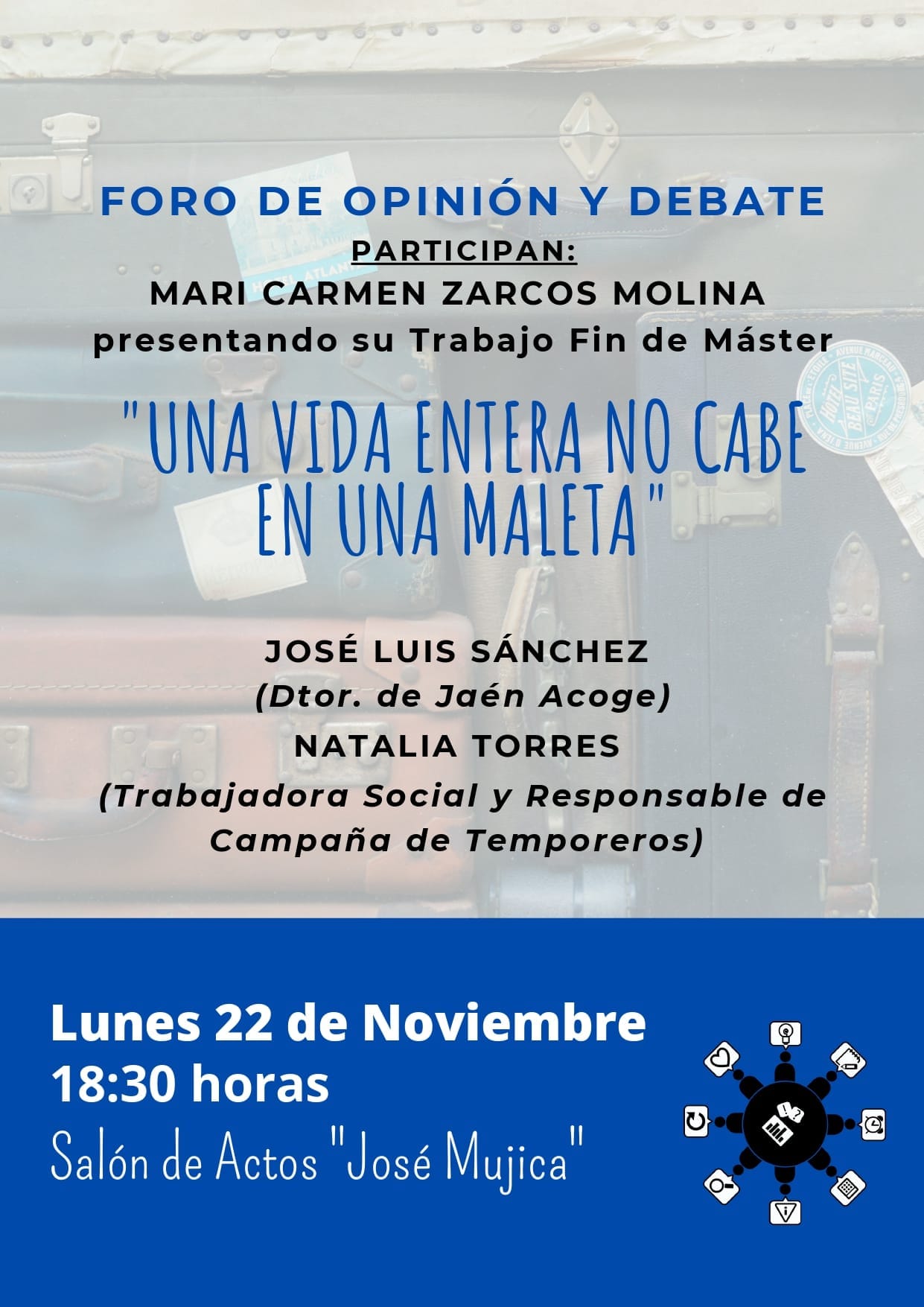 Foro de Opinión y Debate: Una vida entera no cabe en una maleta