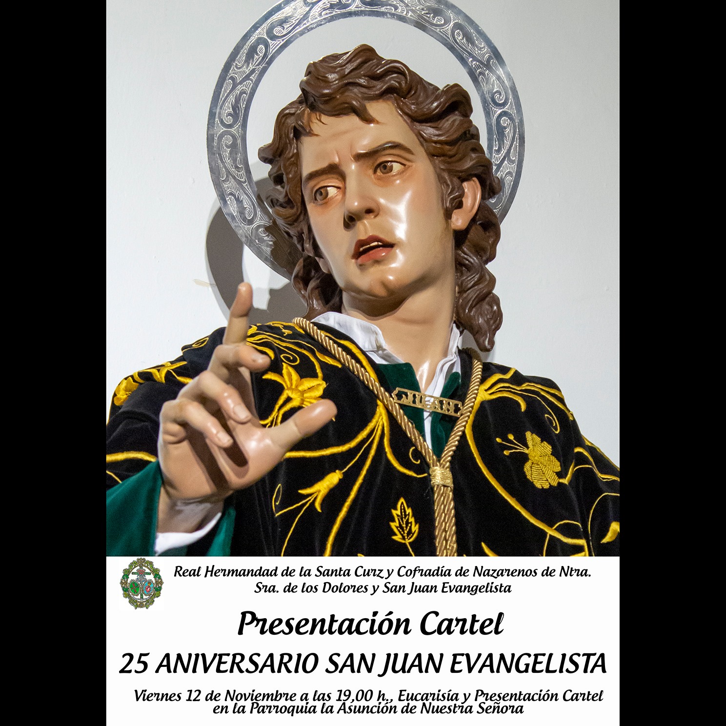 Presentación cartel 25 aniversario San Juan Evangelista
