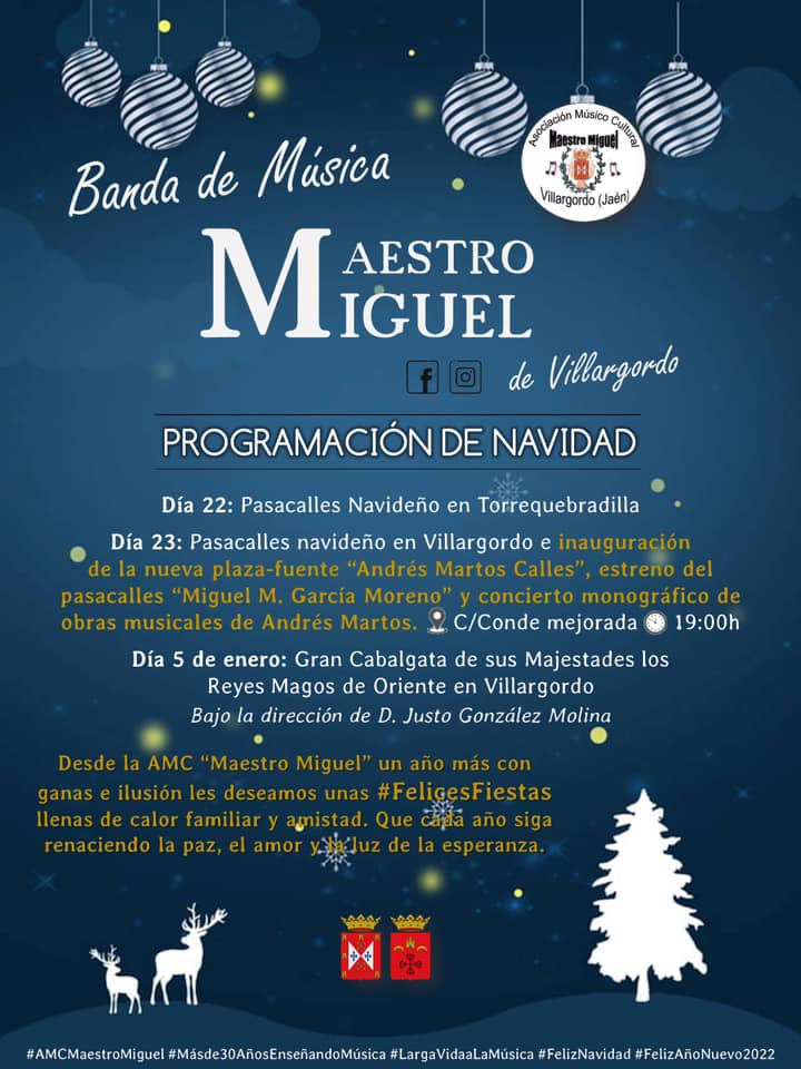 Actos de Navidad de la A.M.C. Maestro Miguel