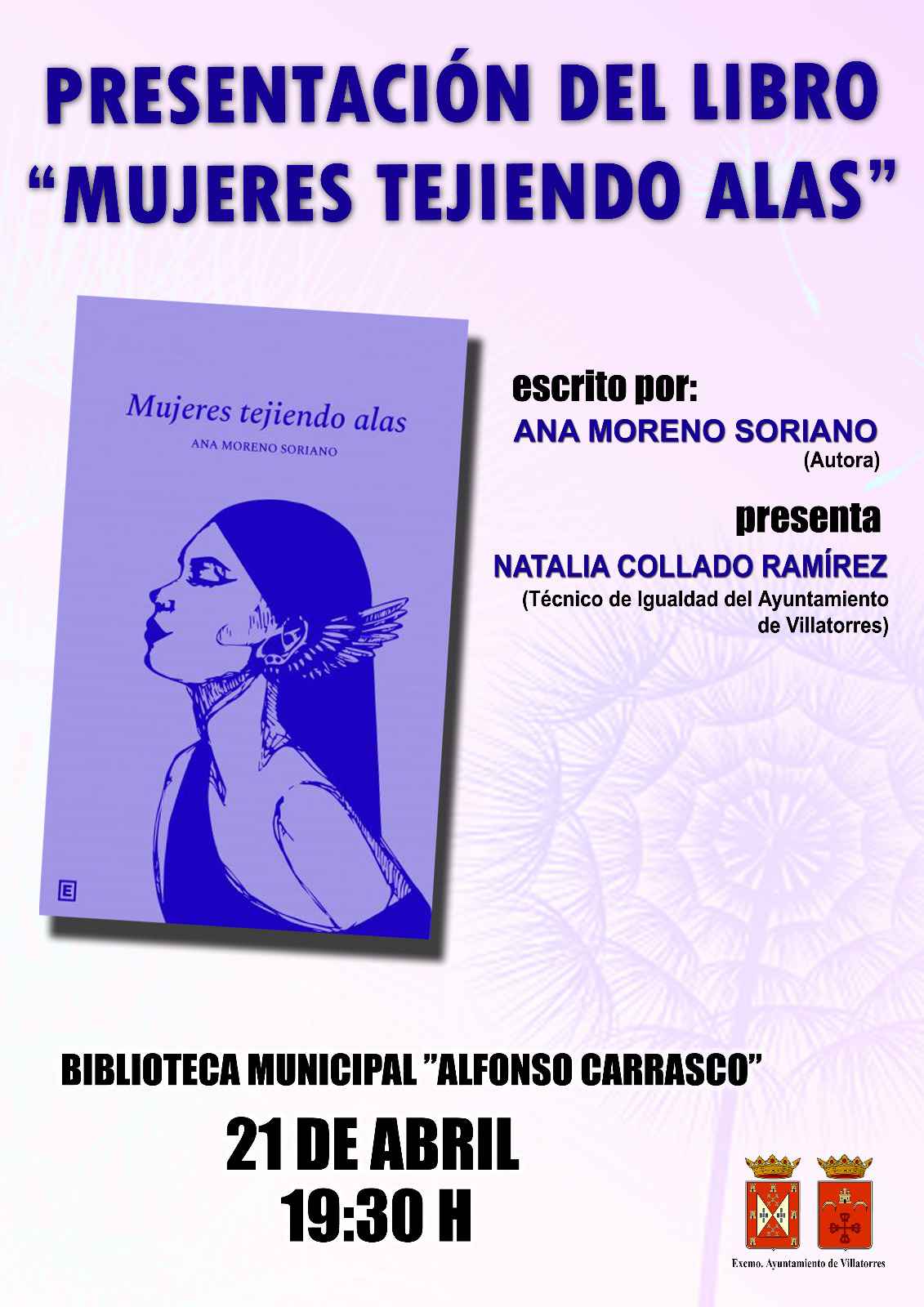 Presentación del libro "Mujeres tejiendo alas"