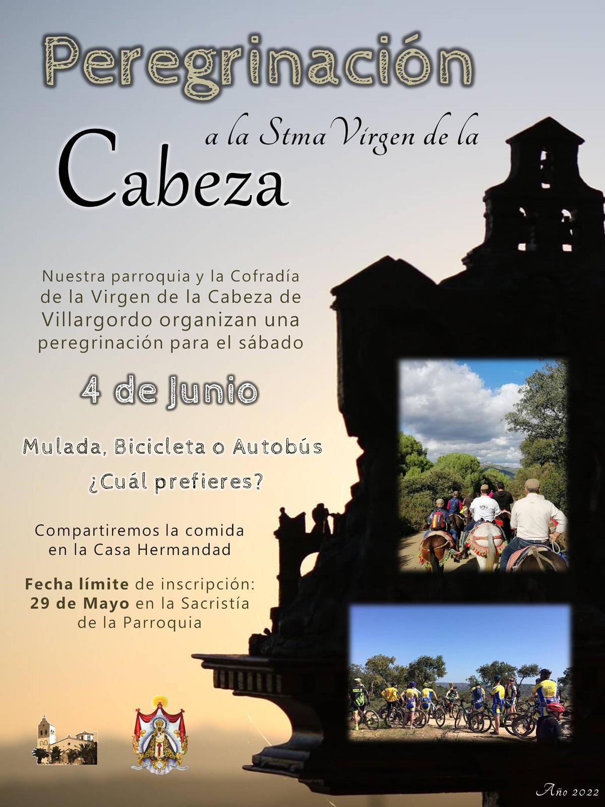 Peregrinación Virgen de la Cabeza Junio 2022
