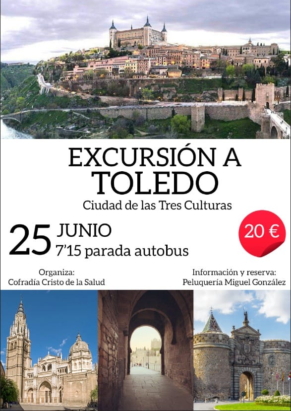 Excursión a Toledo organizada por la Cofradía del Cristo de la Salud