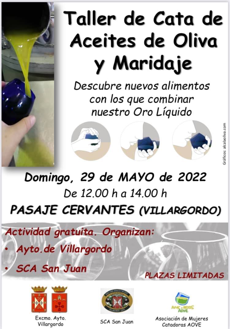 Taller de cata de aceites de oliva y maridaje