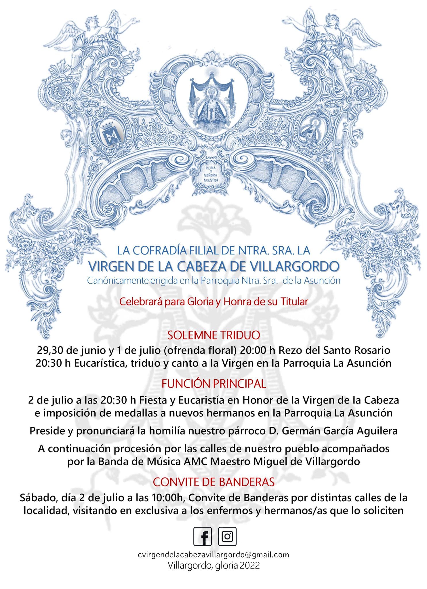 Actos de la Cofradía de la Virgen de la Cabeza
