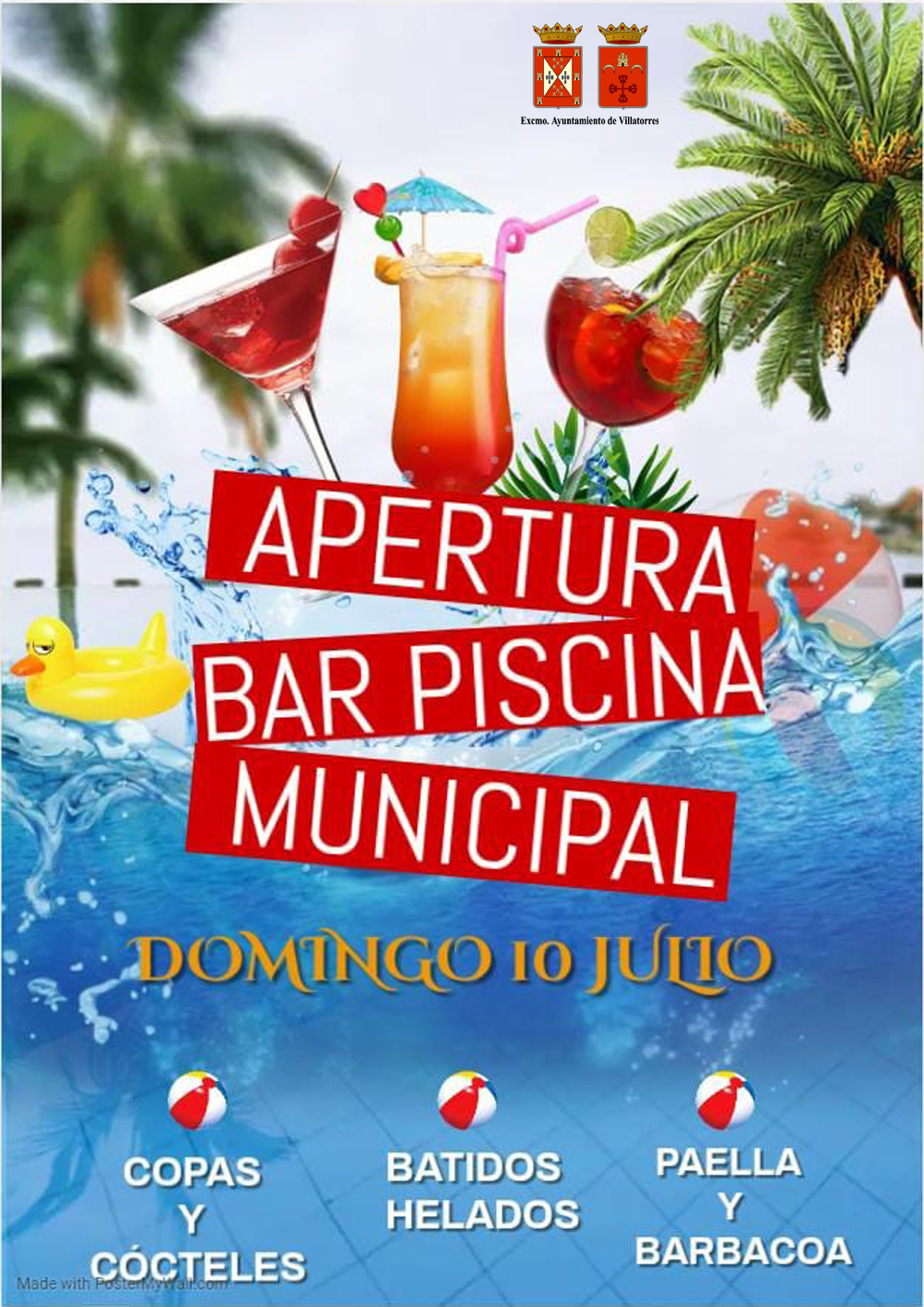 Apertura Bar Piscina Municipal