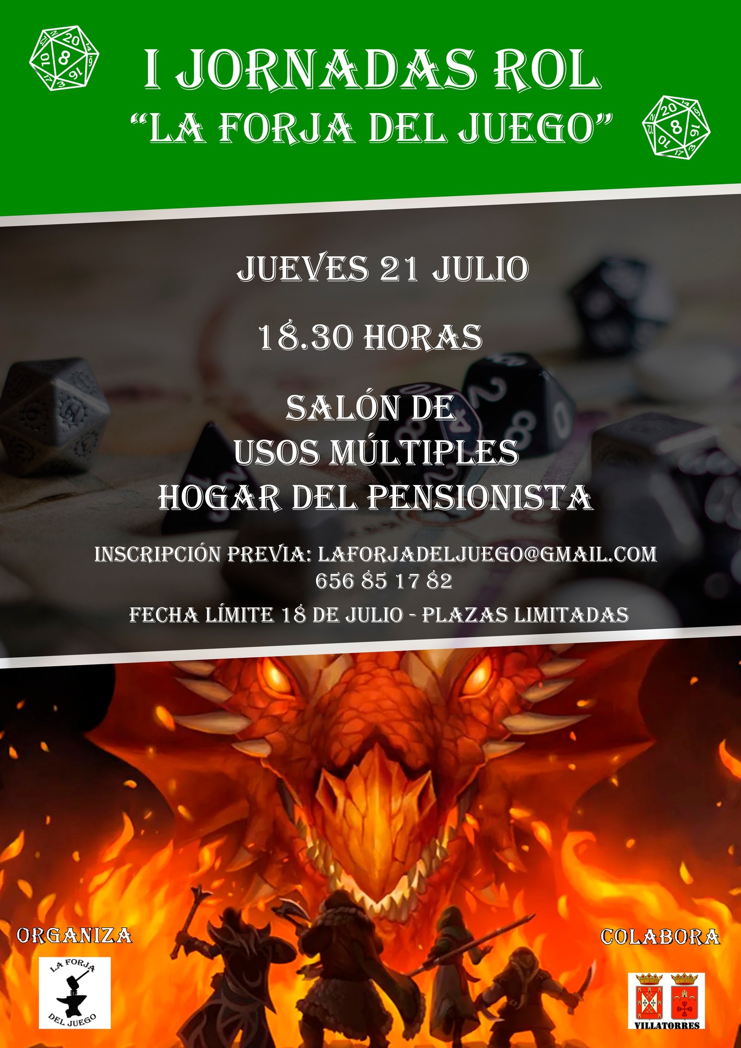 I Jornadas de Rol "La Forja del Juego"