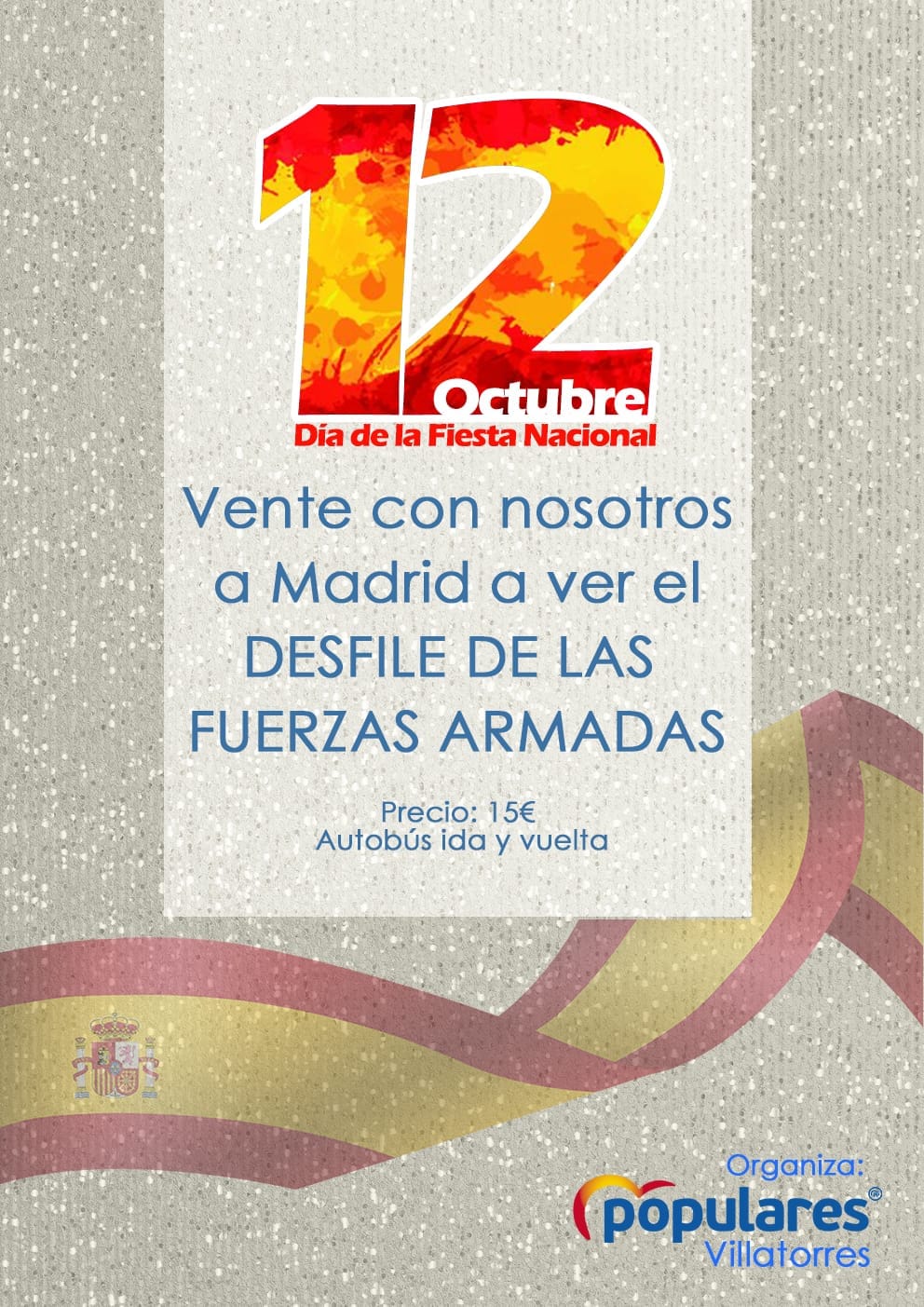 Viaje al desfile de las fuerzas armadas