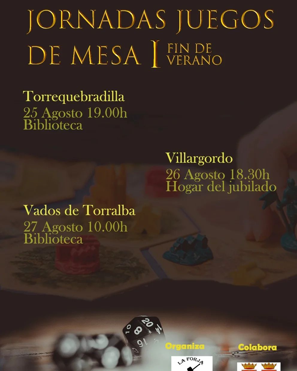 Jornadas de Juegos de Mesa I Fin de verano