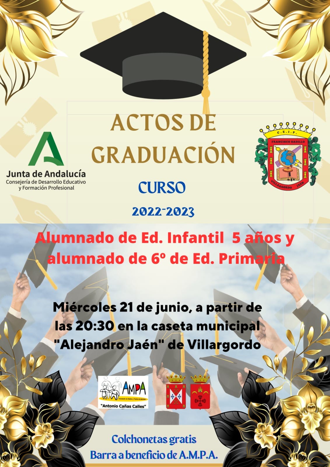 Acto de graduación C.E.I.P Francisco Badillo