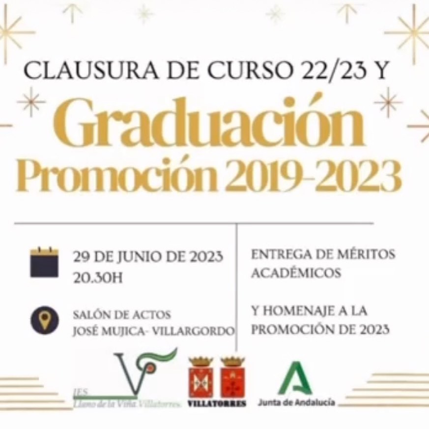 Graduación alumnado I.E.S. Llano de la Viña