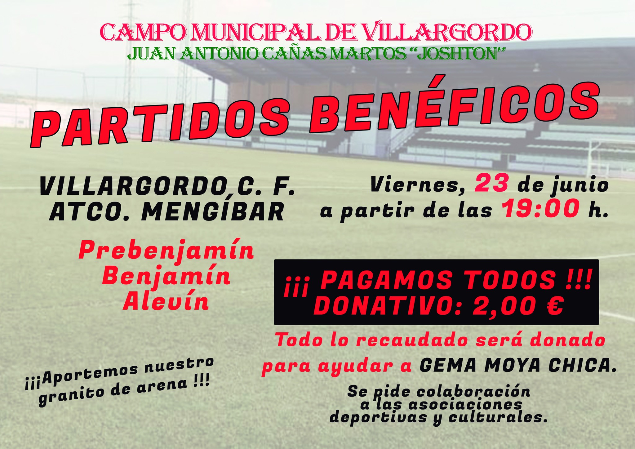 Partido de Fútbol Benéfico 