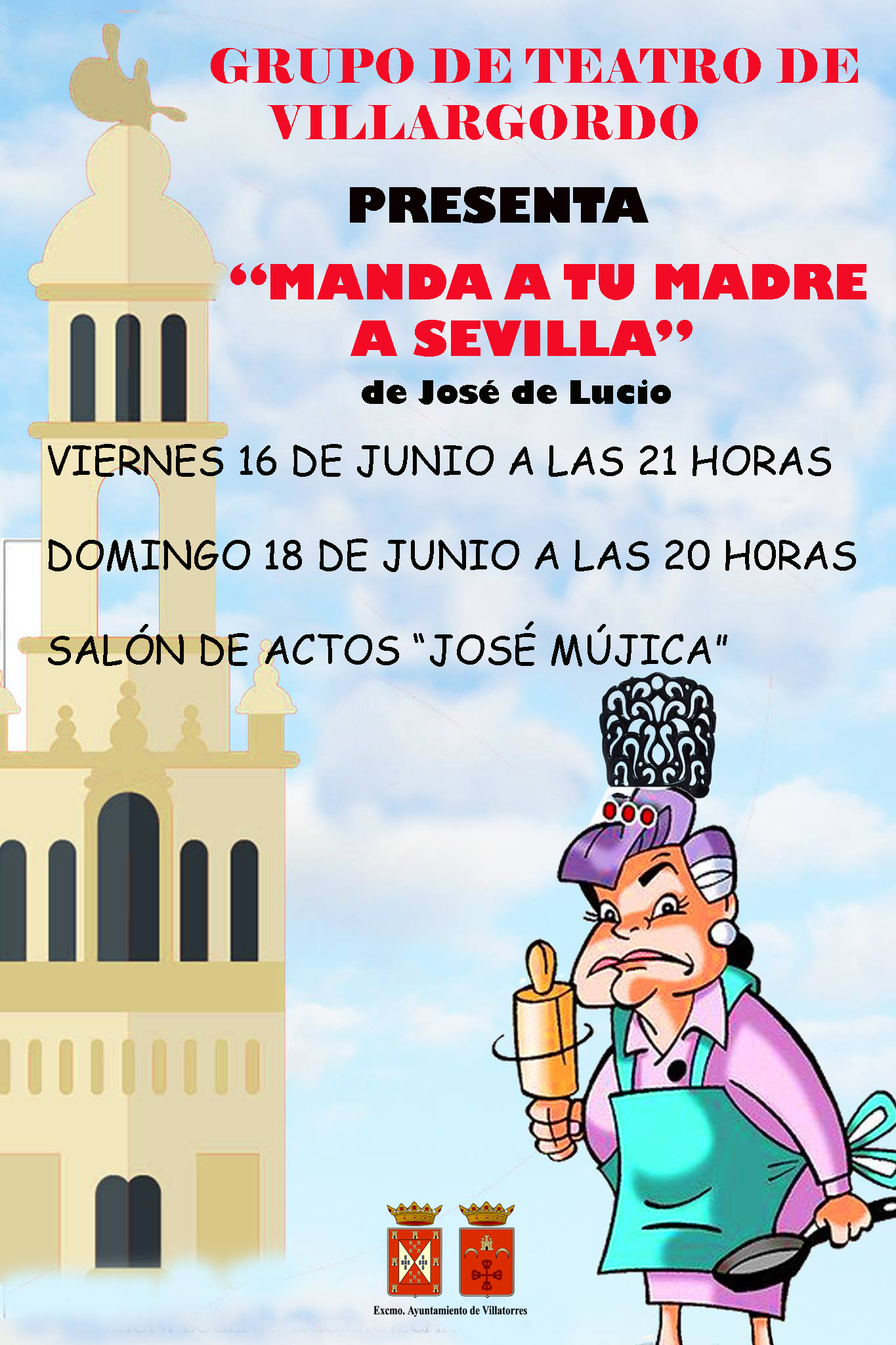 Actuación del grupo de teatro