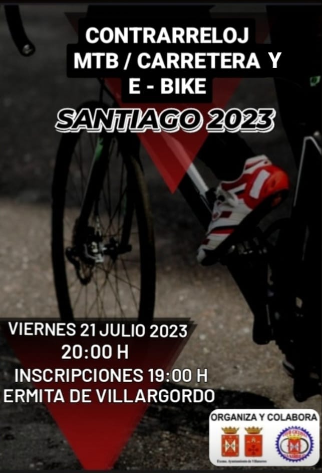 Contrarreloj MTB y Carretera y E-Bike Santiago 2023