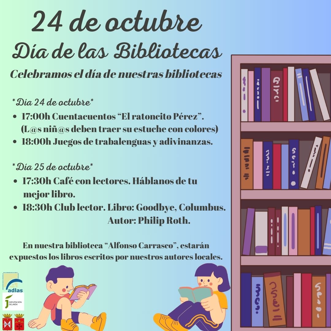 Actos para el Día de la Biblioteca