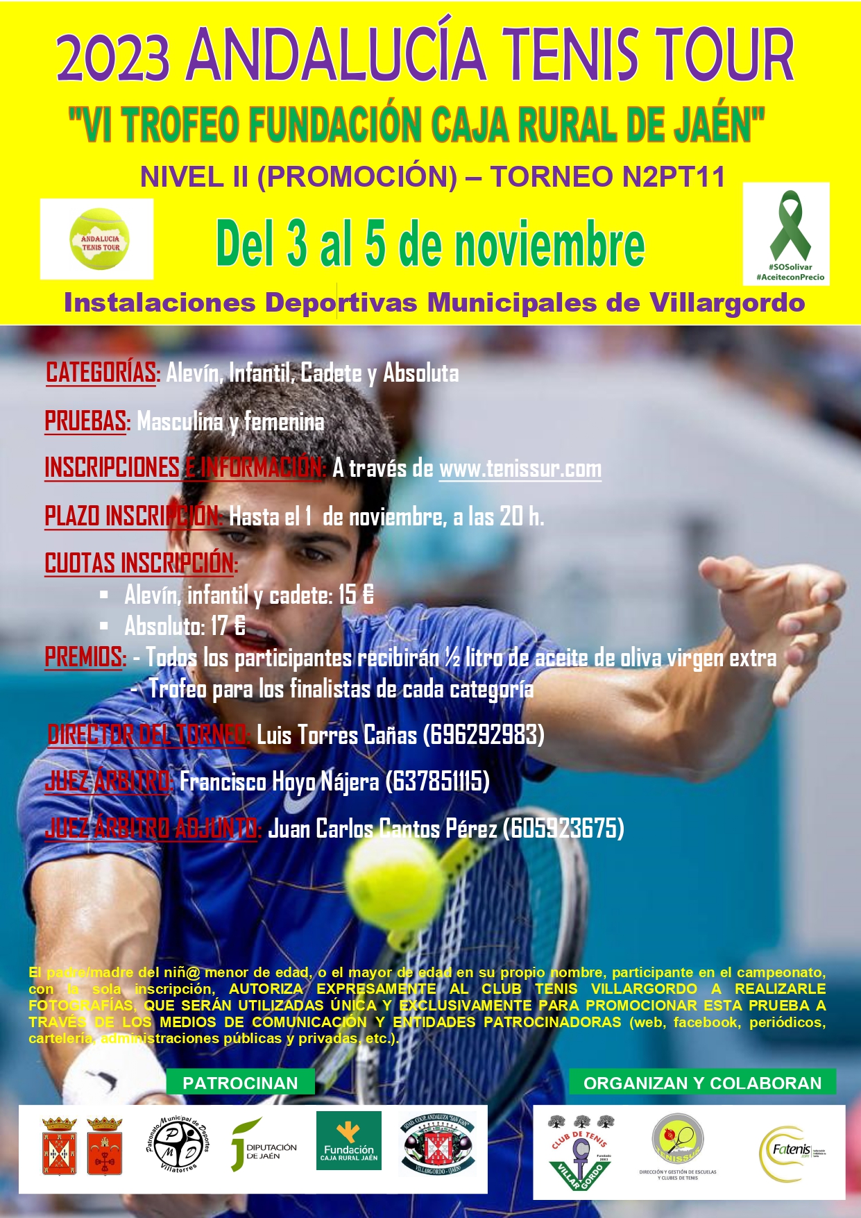 2023 Andalucía Tenis Tour VI Trofeo Fundación Caja Rural de Jaén