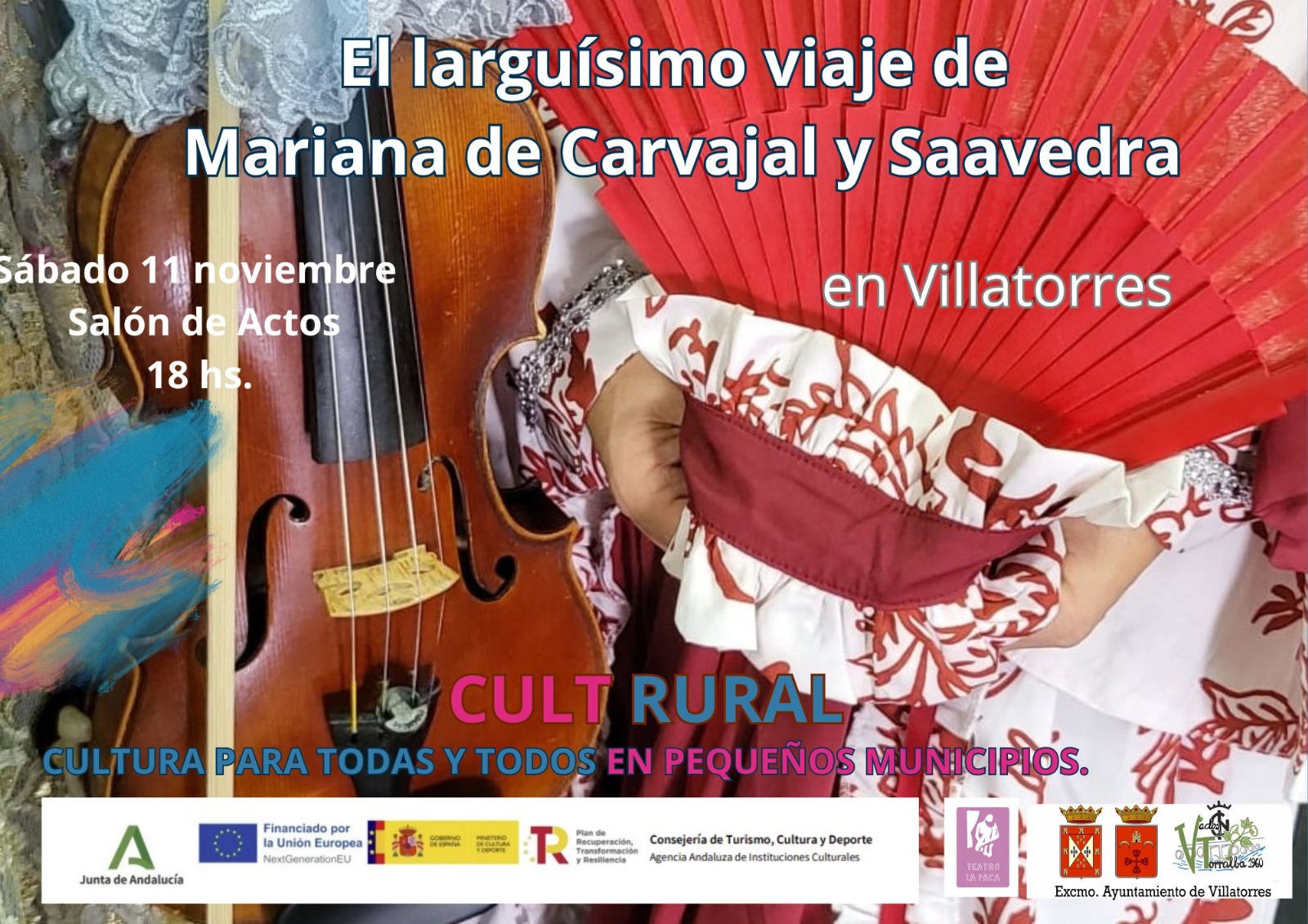 Teatro El larguísimo viaje de Ana de Carvajal y Saavedra