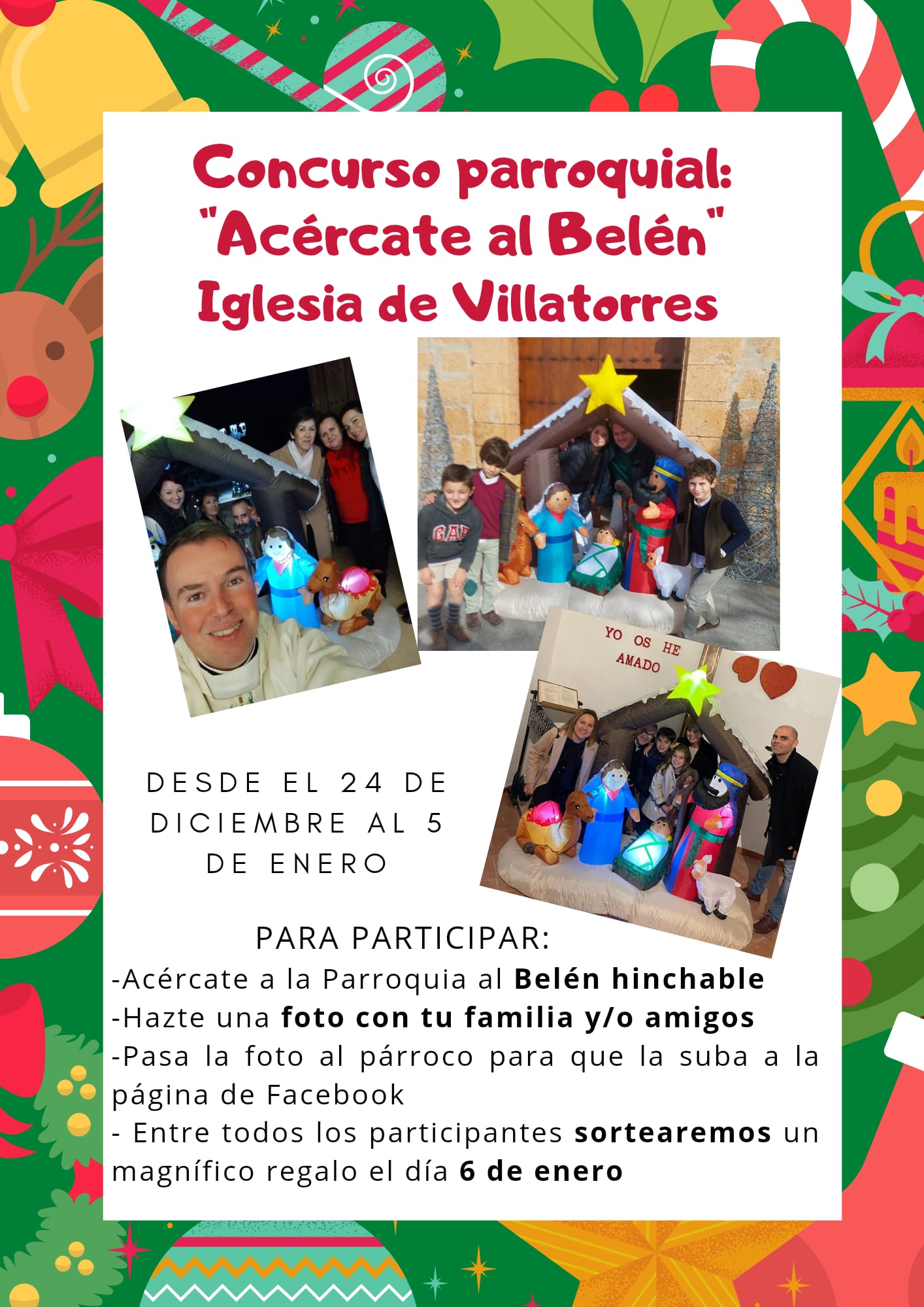 Concurso Parroquial "Acércate al belén"