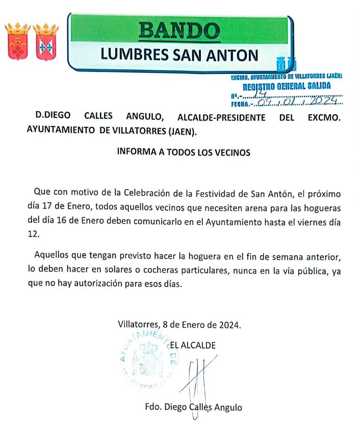 Bando Lumbres de San Antón