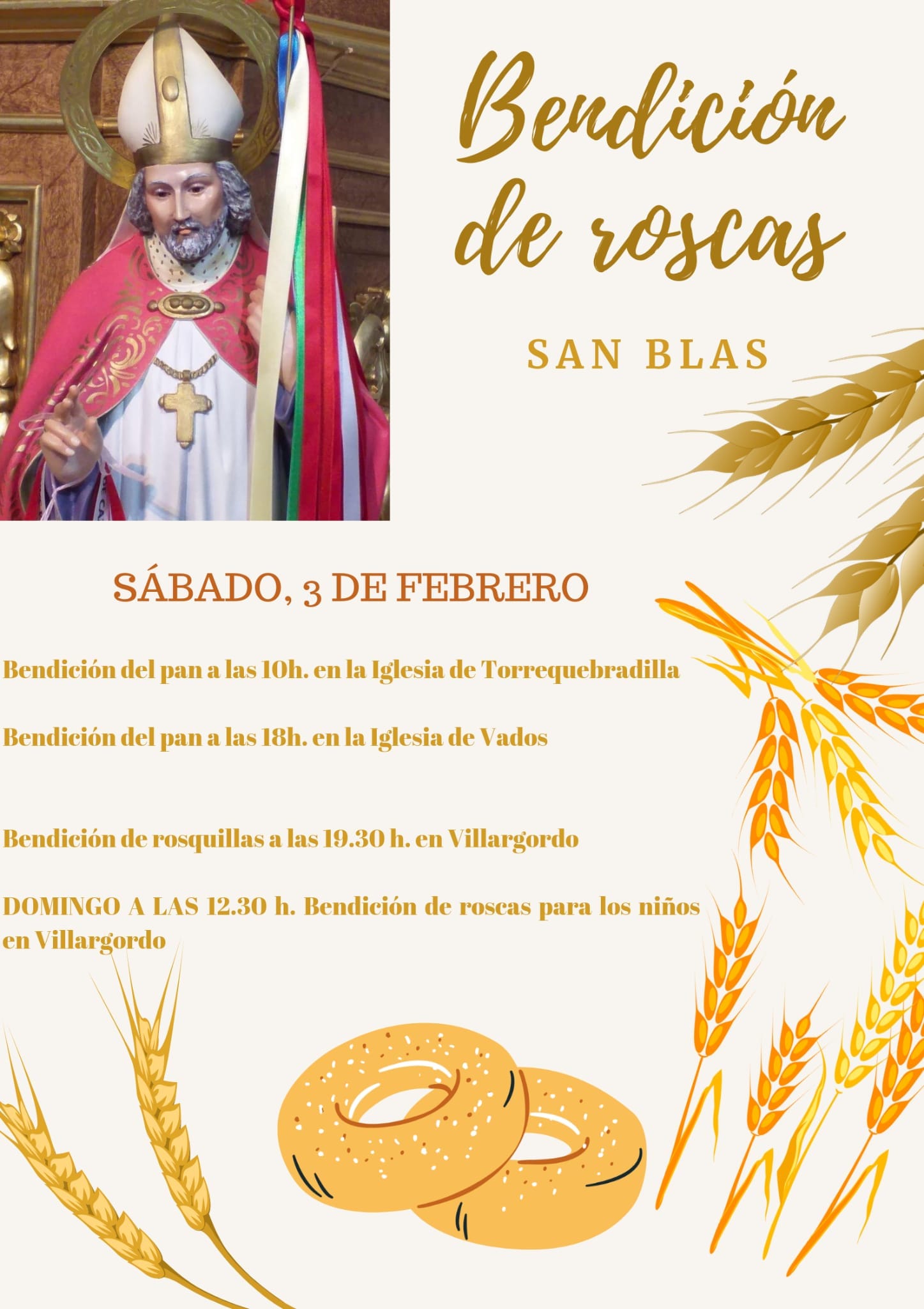 Bendición de Roscas de San Blas