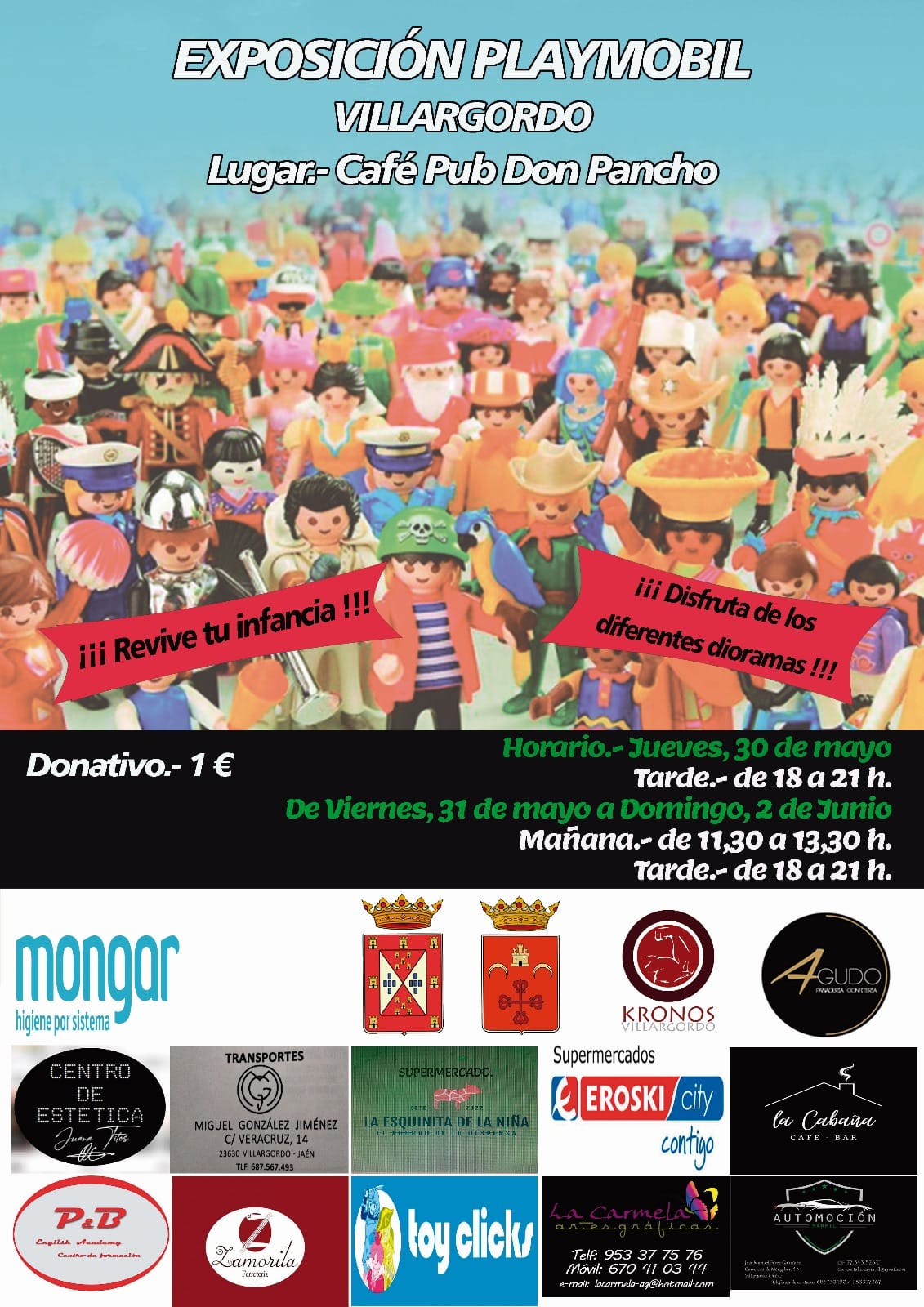 Exposición Playmobil