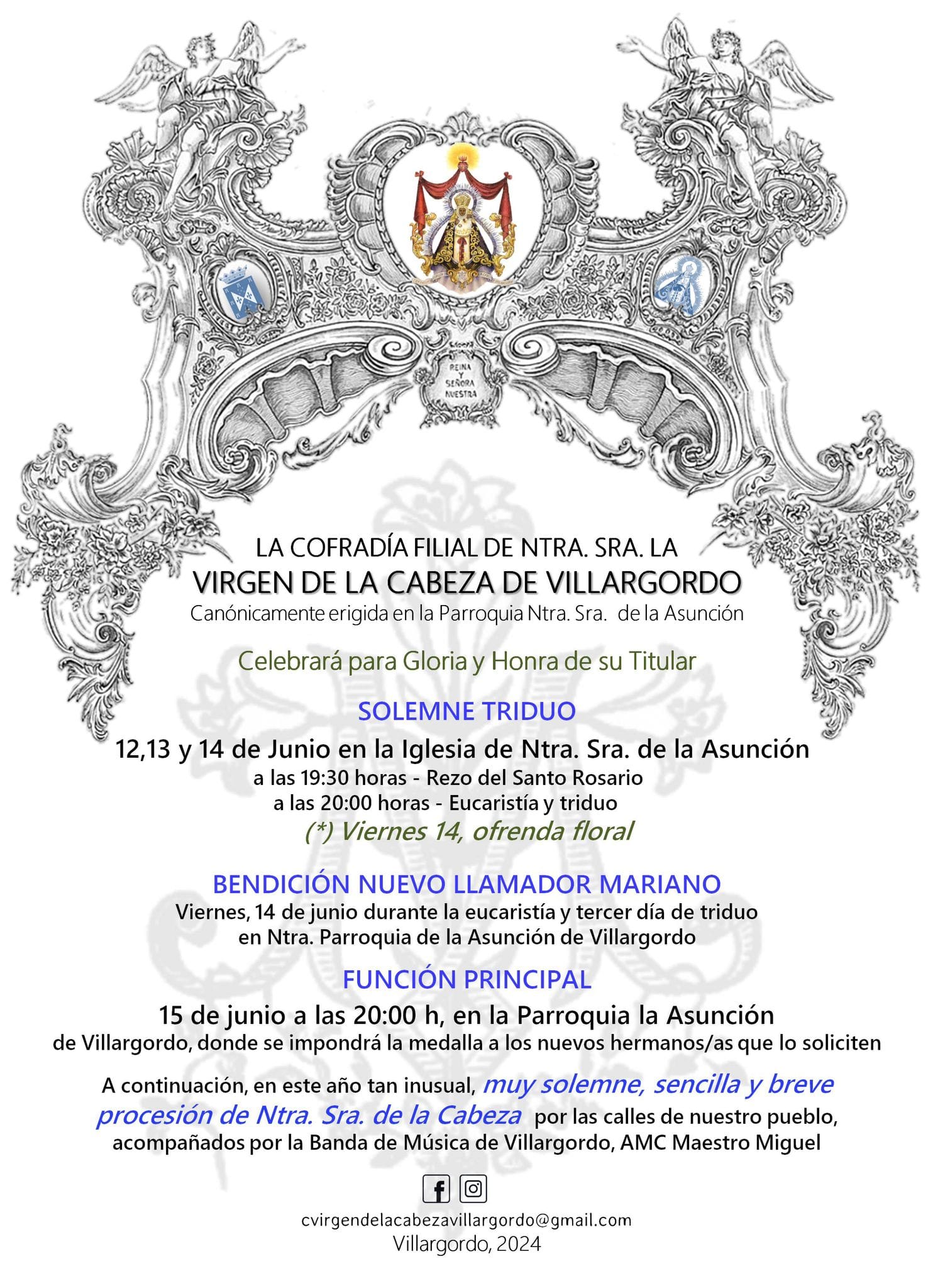 Actos en honor a la Virgen de la Cabeza