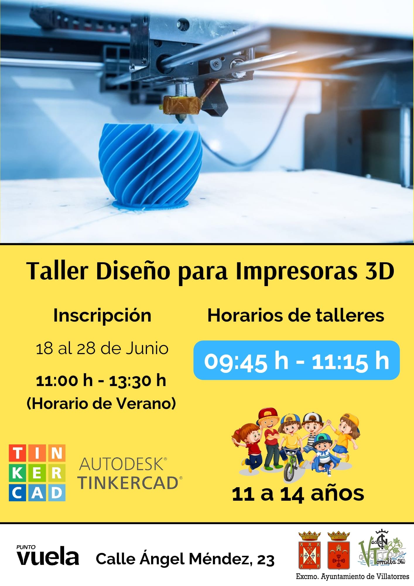 Taller Diseño para impresoras 3D