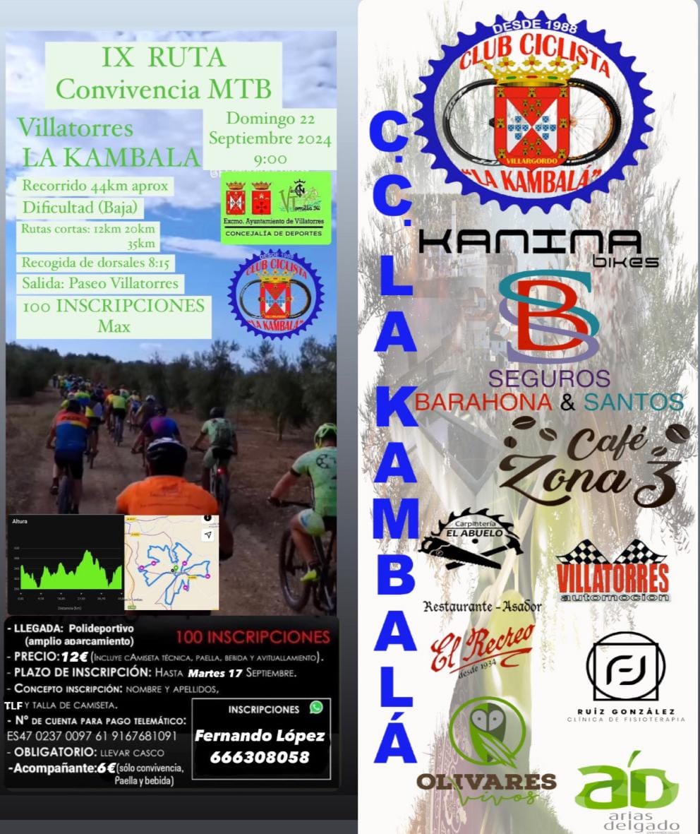 IX Ruta Convivencia MTB