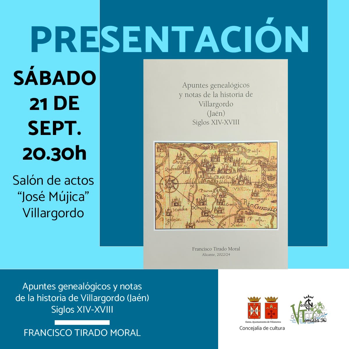 Presentación del libro de Francisco Tirado Moral