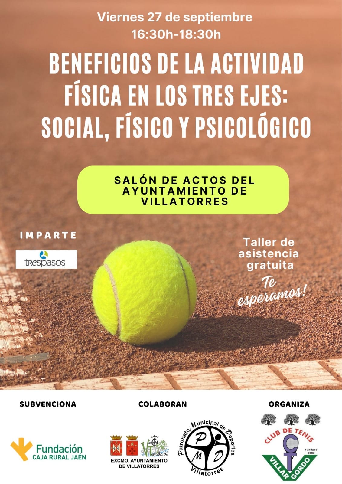 Taller sobre beneficios de la actividad física