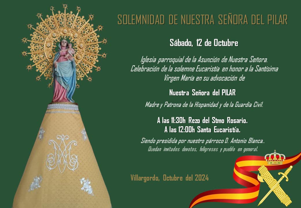 Solemnidad de Ntra. Sra. del Pilar