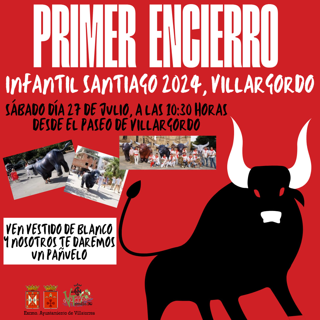 Primer encierro infantil