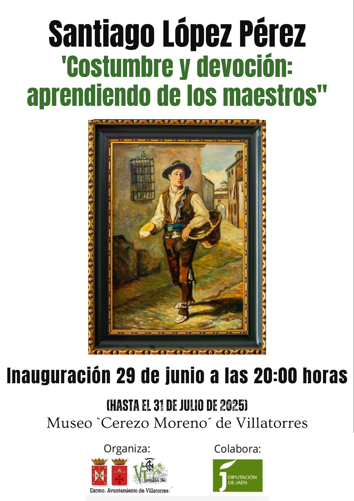 Exposición en el Museo de Santiago López Pérez abierta hasta el 31 de julio