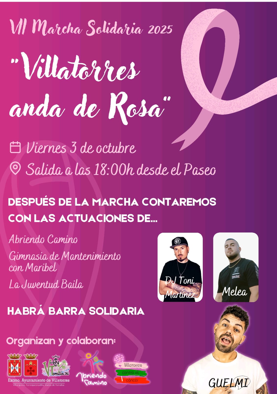 VII Marcha solidaria "Villatorres se viste de rosa"