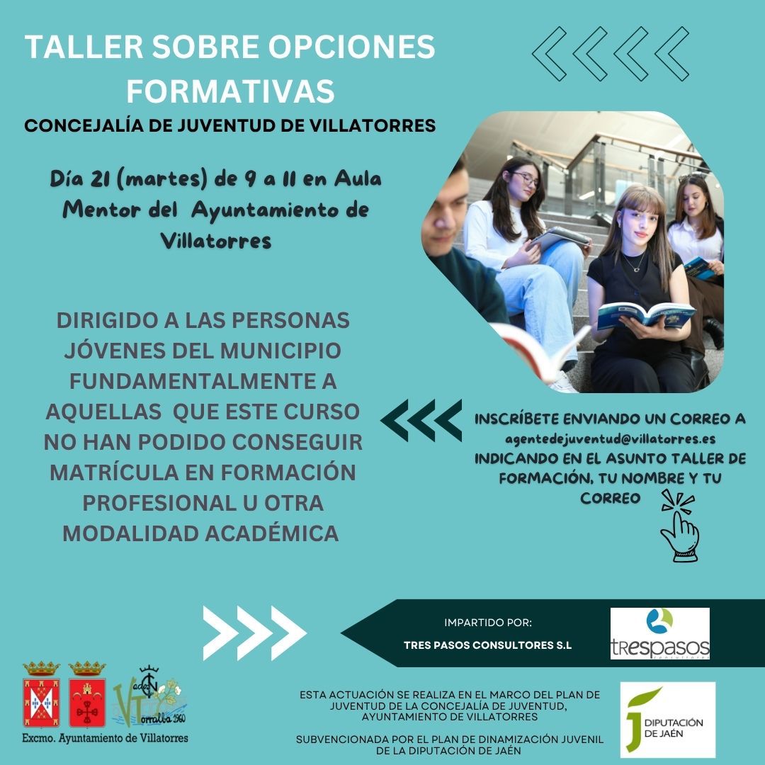 Taller sobre opciones formativas